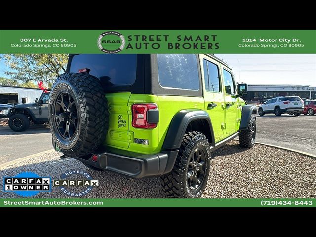 2021 Jeep Wrangler Unlimited Willys