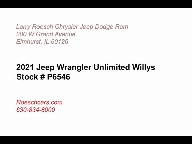 2021 Jeep Wrangler Unlimited Willys