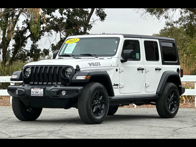 2021 Jeep Wrangler Unlimited Willys