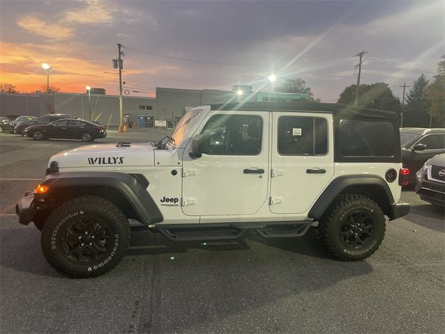 2021 Jeep Wrangler Unlimited Willys