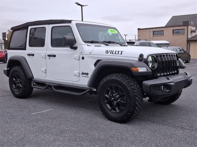 2021 Jeep Wrangler Unlimited Willys