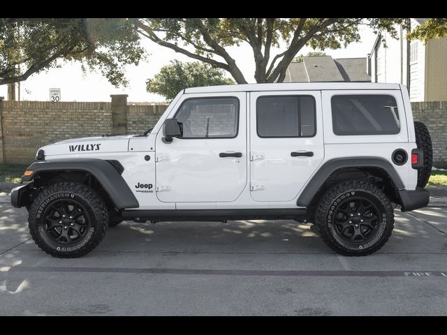 2021 Jeep Wrangler Unlimited Willys