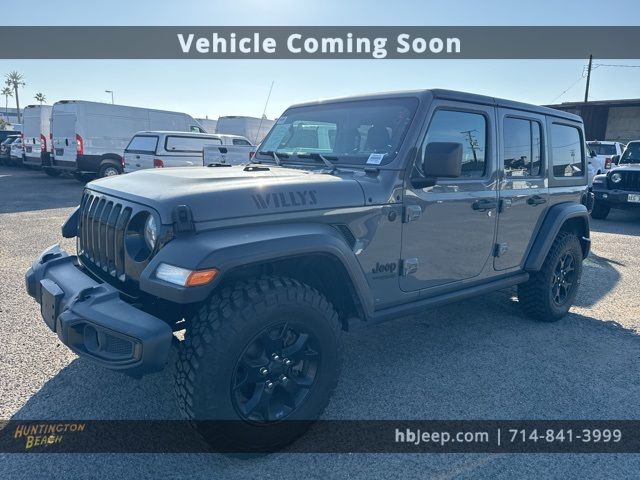 2021 Jeep Wrangler Unlimited Willys