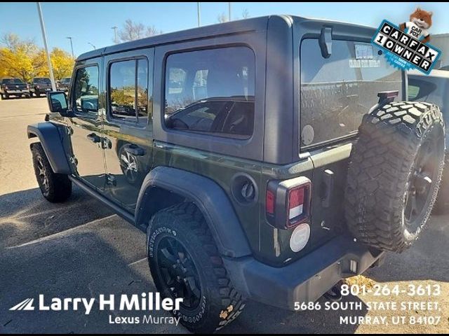 2021 Jeep Wrangler Unlimited Willys Sport