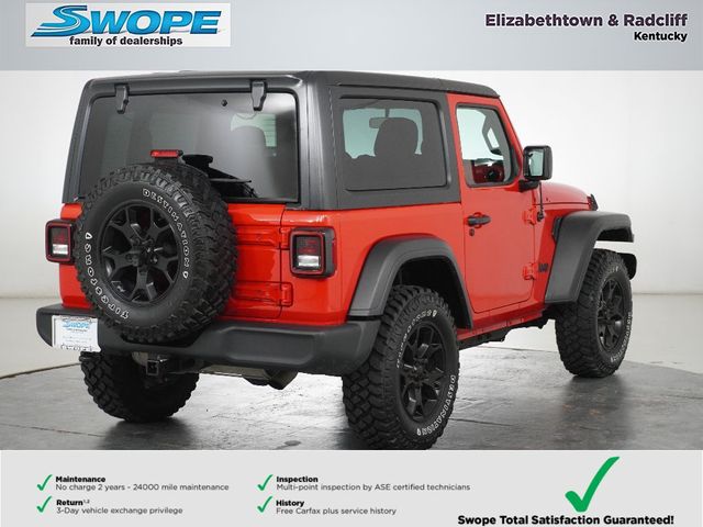 2021 Jeep Wrangler Willys