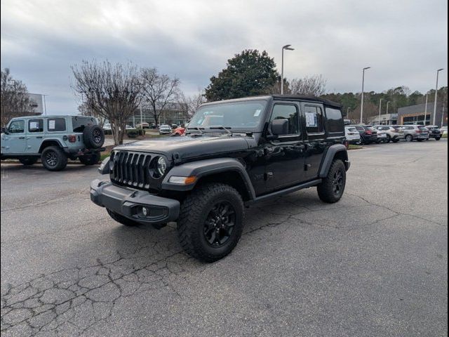 2021 Jeep Wrangler Unlimited Willys