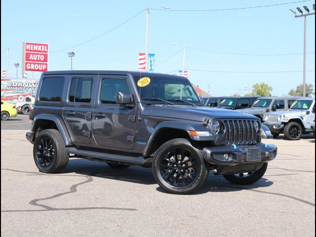 2021 Jeep Wrangler 4xe Unlimited Sahara High Altitude