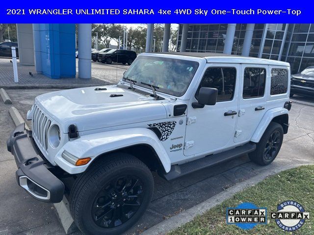 2021 Jeep Wrangler 4xe Unlimited Sahara