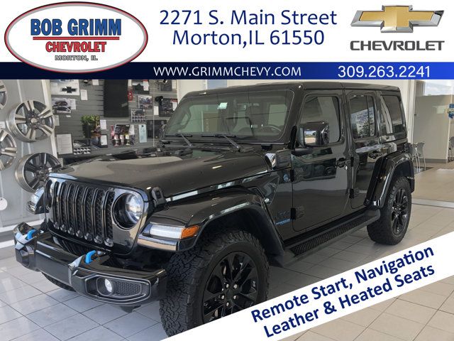 2021 Jeep Wrangler 4xe Unlimited Sahara High Altitude