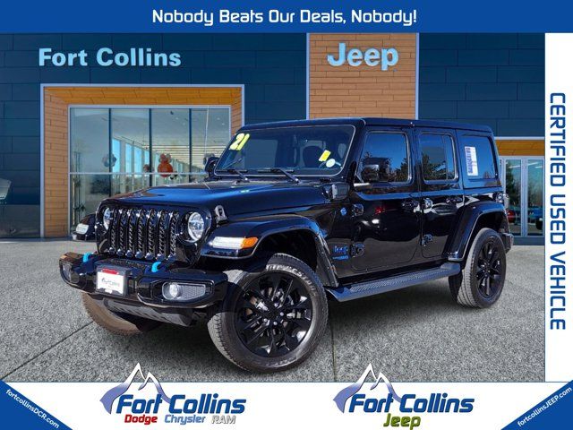 2021 Jeep Wrangler 4xe Unlimited Sahara High Altitude