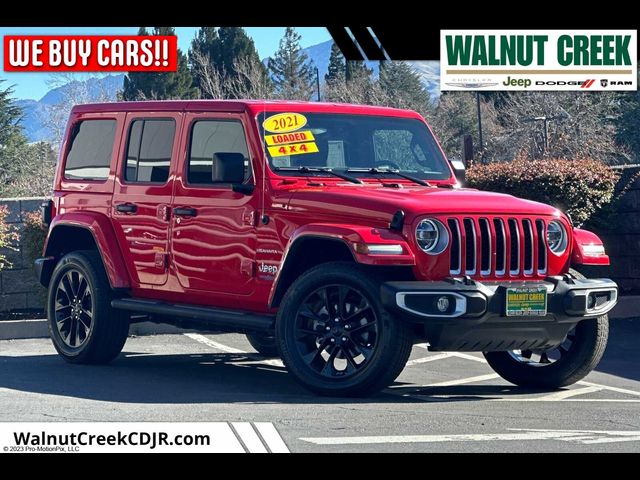 2021 Jeep Wrangler 4xe Unlimited Sahara