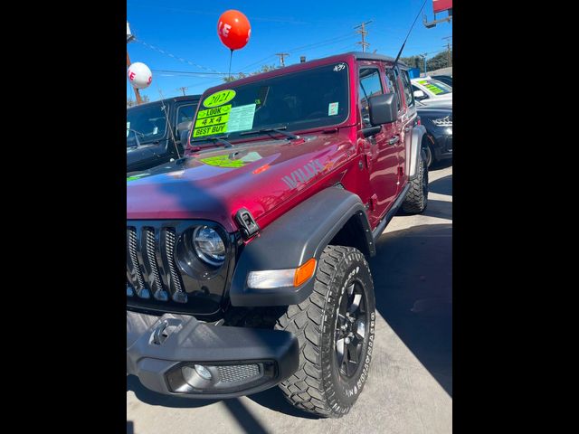 2021 Jeep Wrangler Unlimited Willys