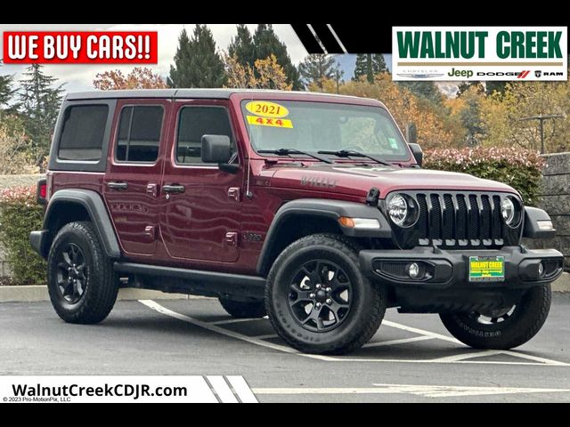 2021 Jeep Wrangler Unlimited Willys Sport