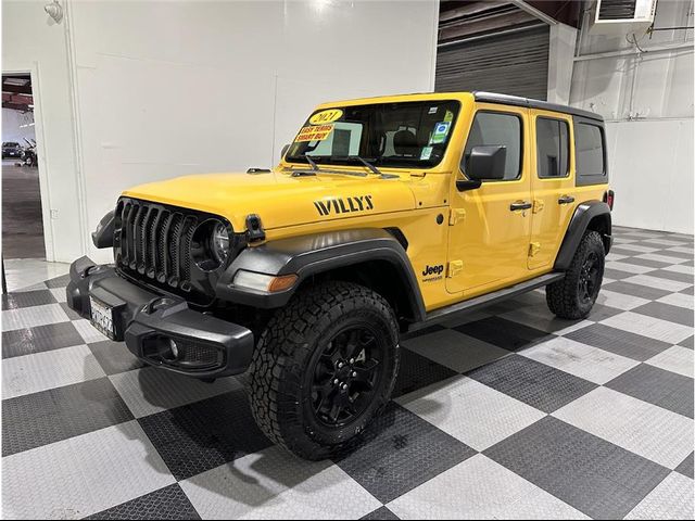 2021 Jeep Wrangler Unlimited Willys