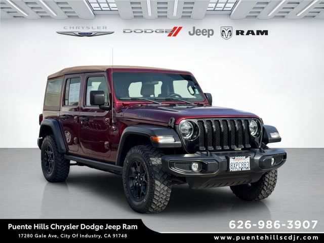 2021 Jeep Wrangler Unlimited Willys