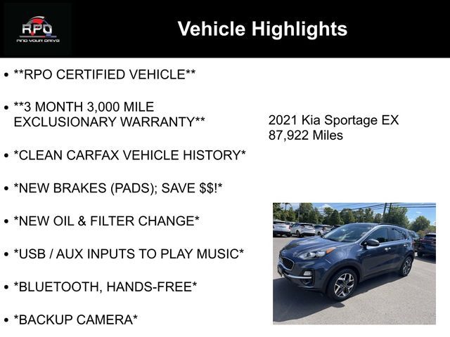 2021 Kia Sportage EX