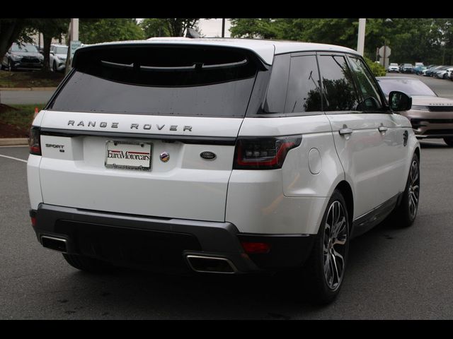 2021 Land Rover Range Rover Sport HSE Silver Edition