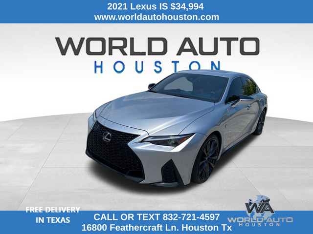 2021 Lexus IS 350 F Sport