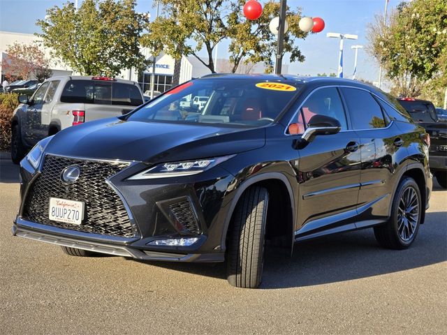 2021 Lexus RX 350 F Sport Handling