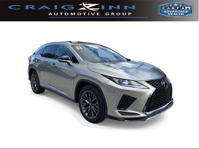 2021 Lexus RX 350 F Sport Handling