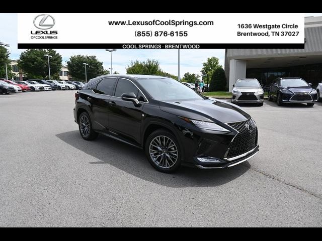 2021 Lexus RX 350 F Sport Handling