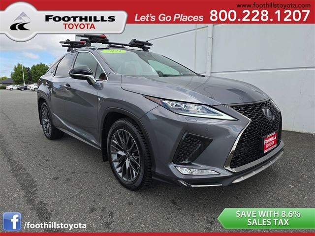 2021 Lexus RX 350 F Sport Handling