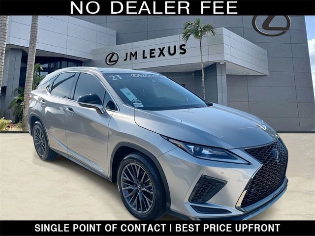 2021 Lexus RX 350 F Sport Handling