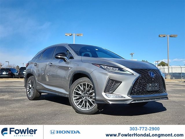 2021 Lexus RX 450h F Sport Handling