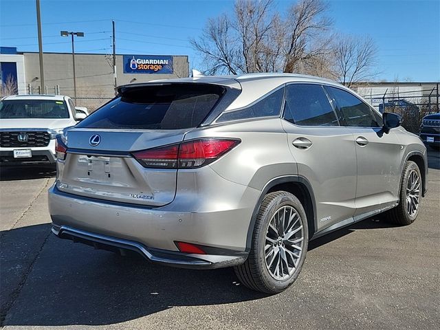 2021 Lexus RX 450h F Sport Handling