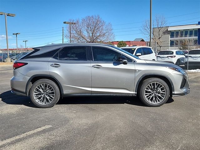 2021 Lexus RX 450h F Sport Handling