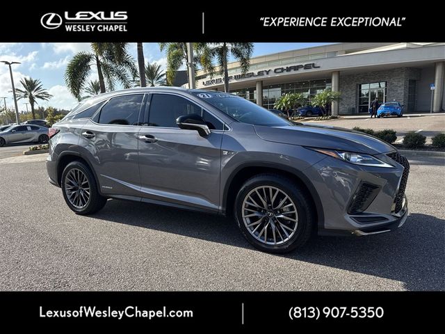 2021 Lexus RX 450h F Sport Handling