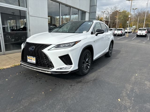 2021 Lexus RX 450h F Sport Handling