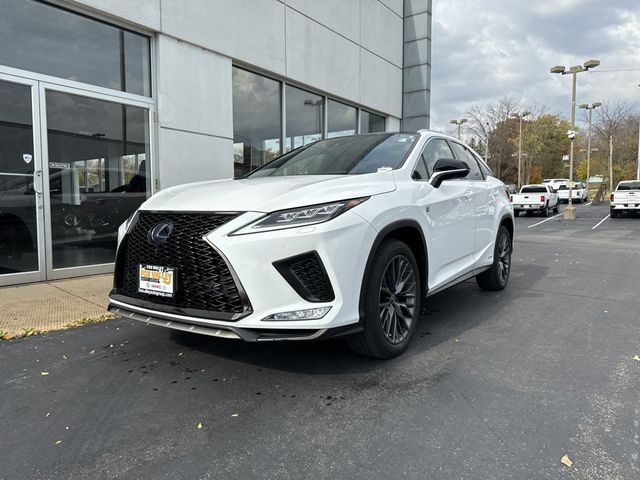 2021 Lexus RX 450h F Sport Handling