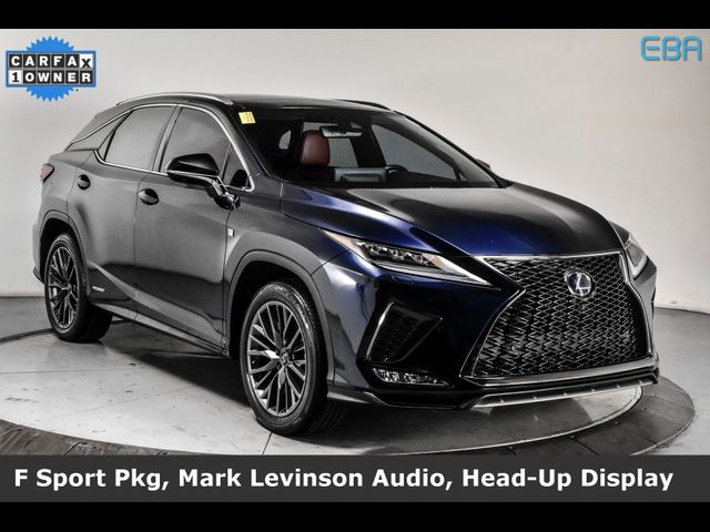 2021 Lexus RX 450h F Sport Handling