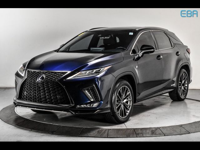 2021 Lexus RX 450h F Sport Handling