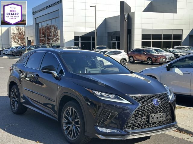 2021 Lexus RX 450h F Sport Handling