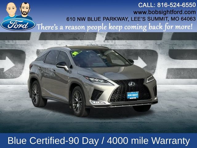 2021 Lexus RX 450h F Sport Handling