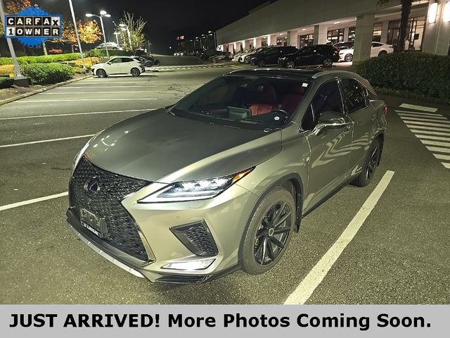 2021 Lexus RX 450h F Sport Handling