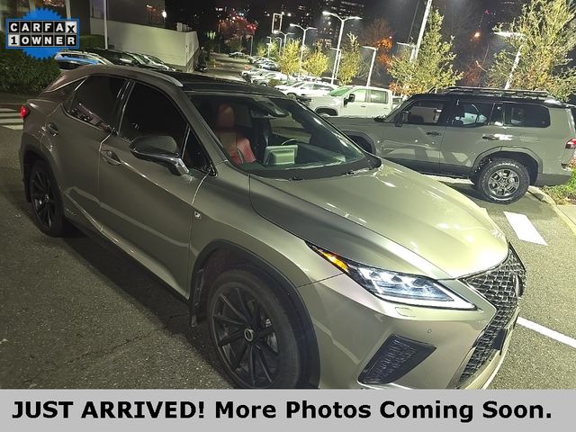 2021 Lexus RX 450h F Sport Handling