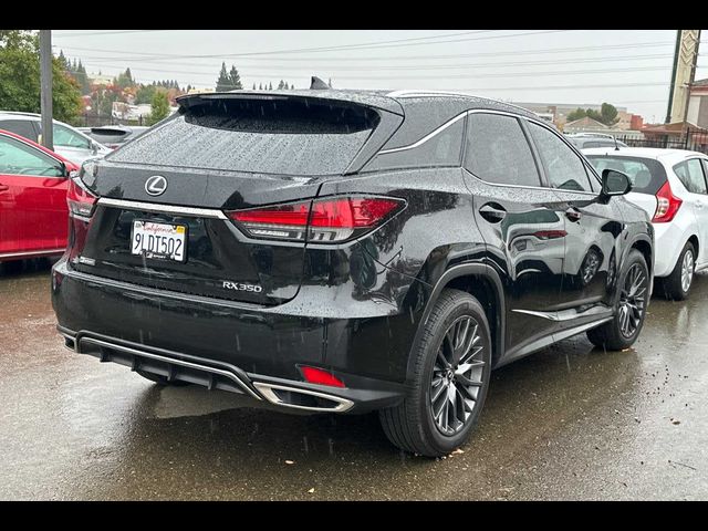 2021 Lexus RX 350 F Sport Handling