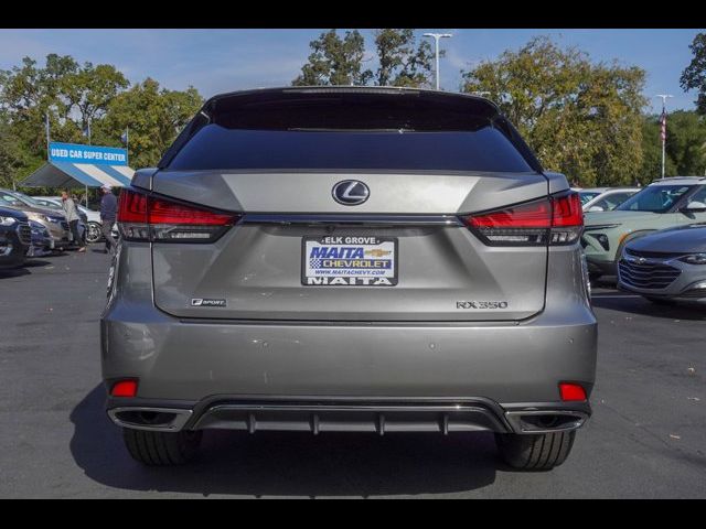 2021 Lexus RX 350 F Sport