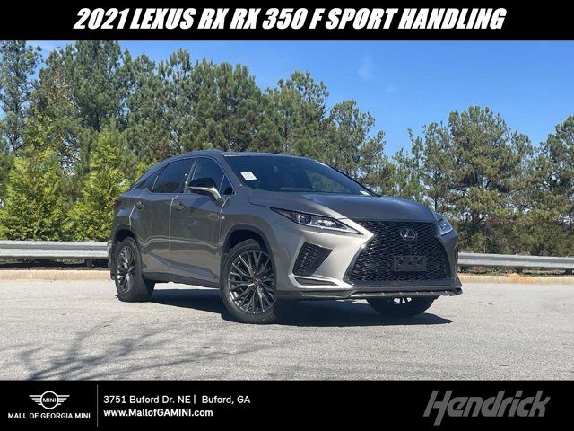 2021 Lexus RX 350 F Sport Handling