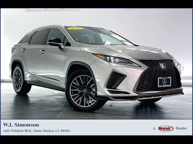 2021 Lexus RX 450h F Sport Handling