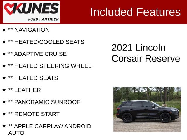 2021 Lincoln Corsair Reserve