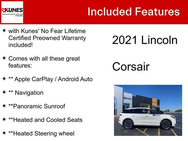 2021 Lincoln Corsair Reserve