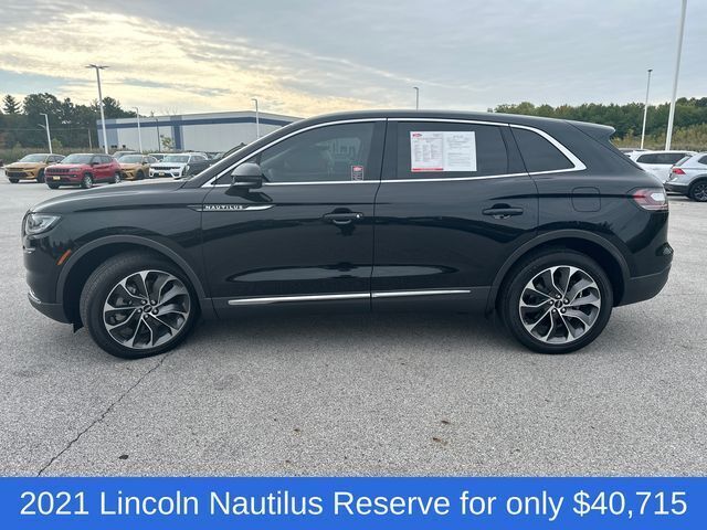 2021 Lincoln Nautilus Reserve