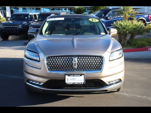 2021 Lincoln Nautilus Reserve