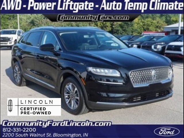 2021 Lincoln Nautilus Standard