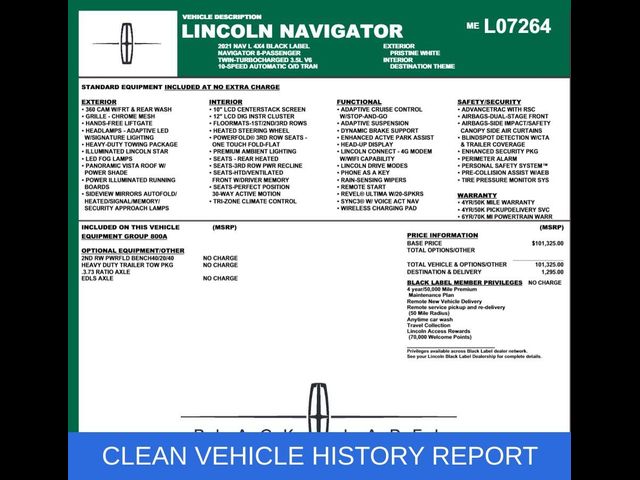 2021 Lincoln Navigator L Black Label