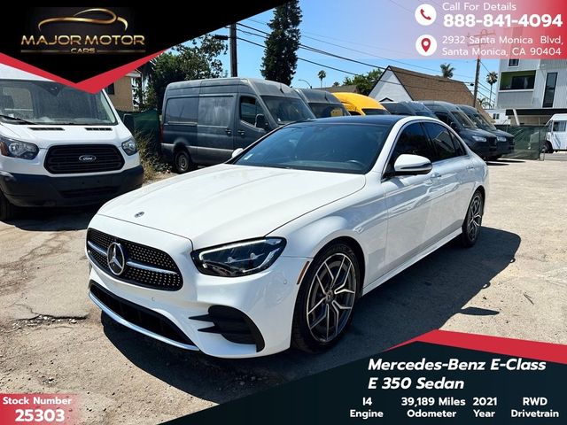 2021 Mercedes-Benz E-Class 350